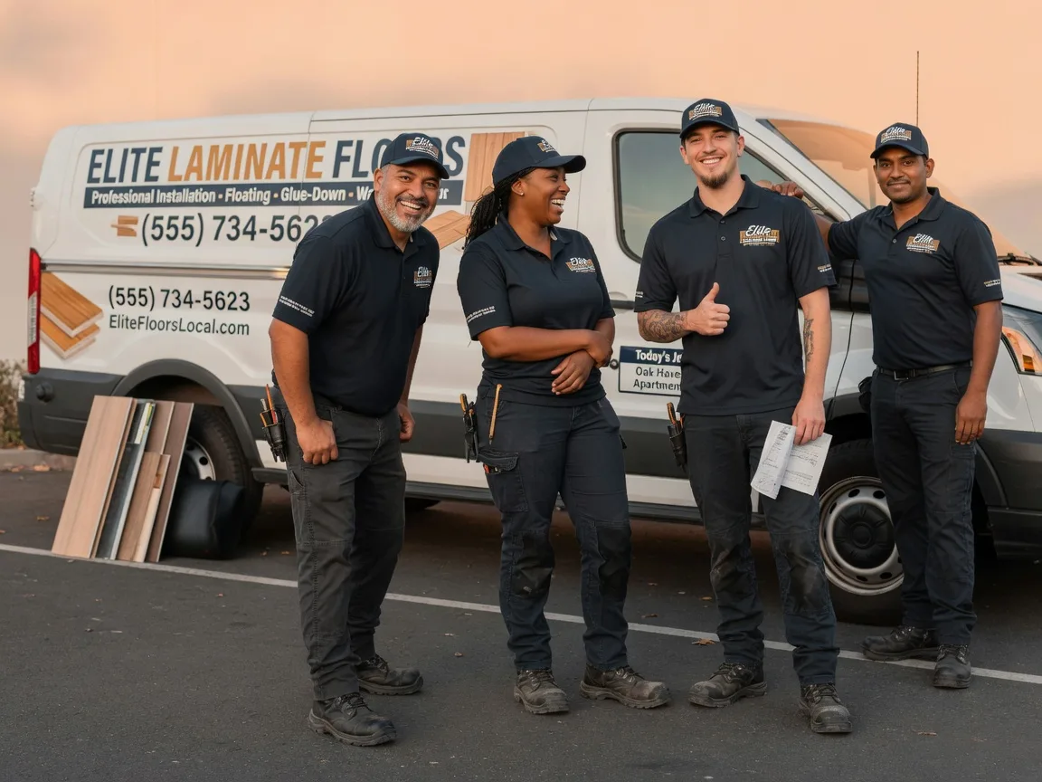 Laminate flooring installation company in Hamlin, TX